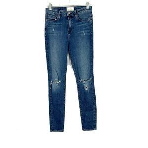 Aritzia The Castings High Rise Skinny Jeans Canton Wash Size 29 EUC T2712
